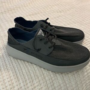 Columbia Men's Charcoal Boat Shoes